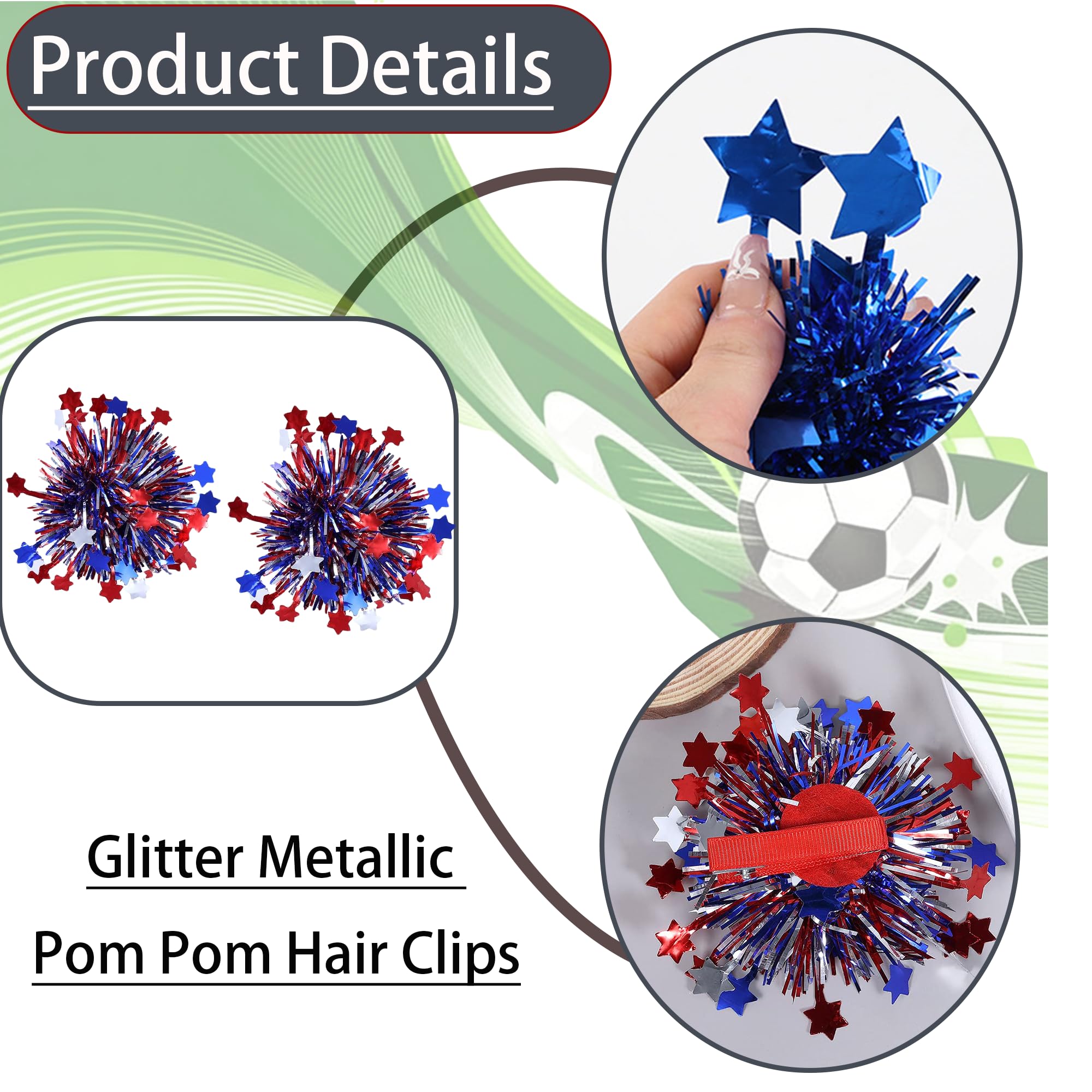 jovezeno clip worn in hair demonstrating stable fit and visible flair