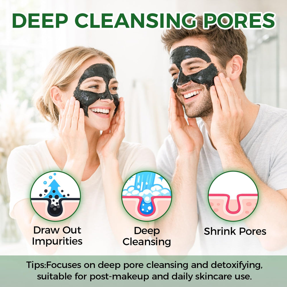 JOYAONE peeling off mask to reveal cleaner-looking skin and lifted debris