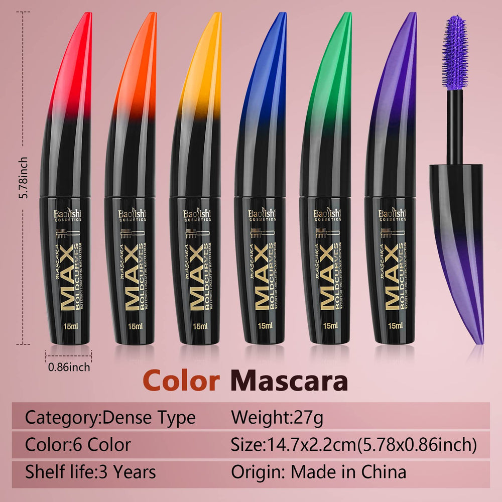 Joyeee mascara set in makeup bag lifestyle showing festival-ready versatility