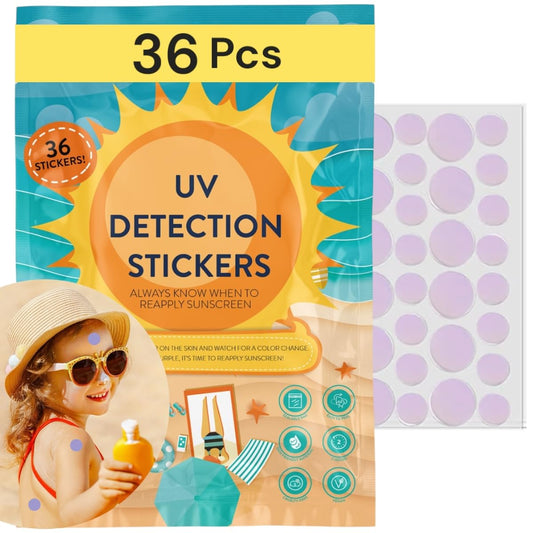 Joyful Artistry front packaging showing 36 UV sticker pack and benefits
