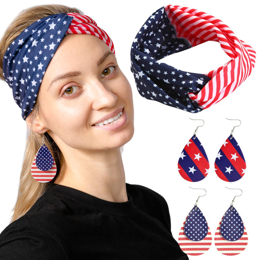 JOYIN headband side profile worn on model, comfortable fit for parades and all-day use