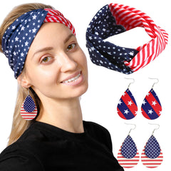 JOYIN headband side profile worn on model, comfortable fit for parades and all-day use