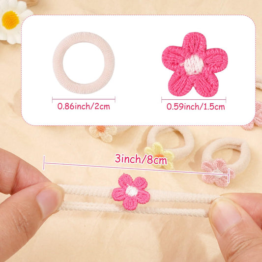 JOYOYO close-up of embroidered flower detailing highlights gentle, soft decoration