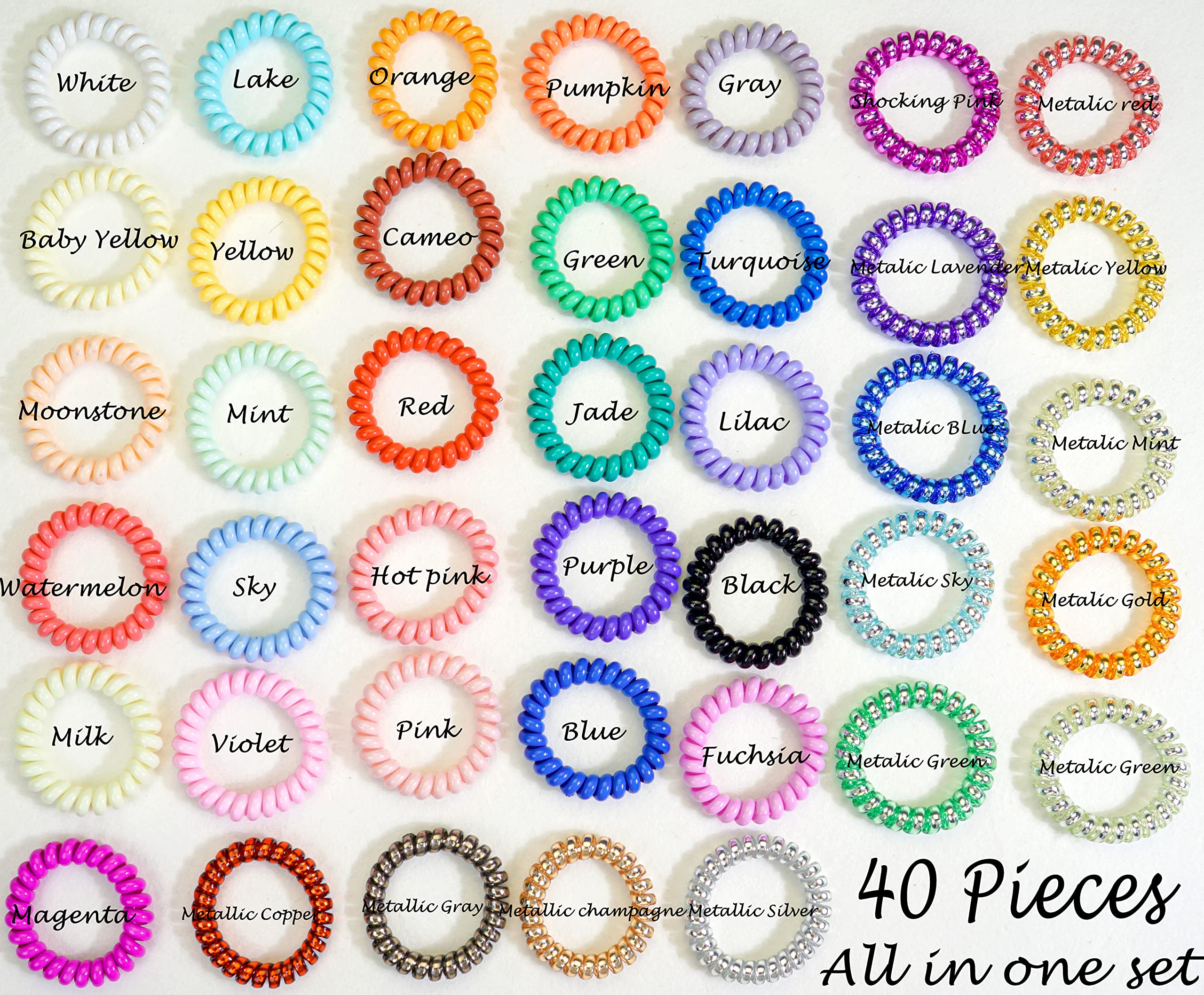 JOYOYO multicolor assortment flatlay displaying color and finish variety