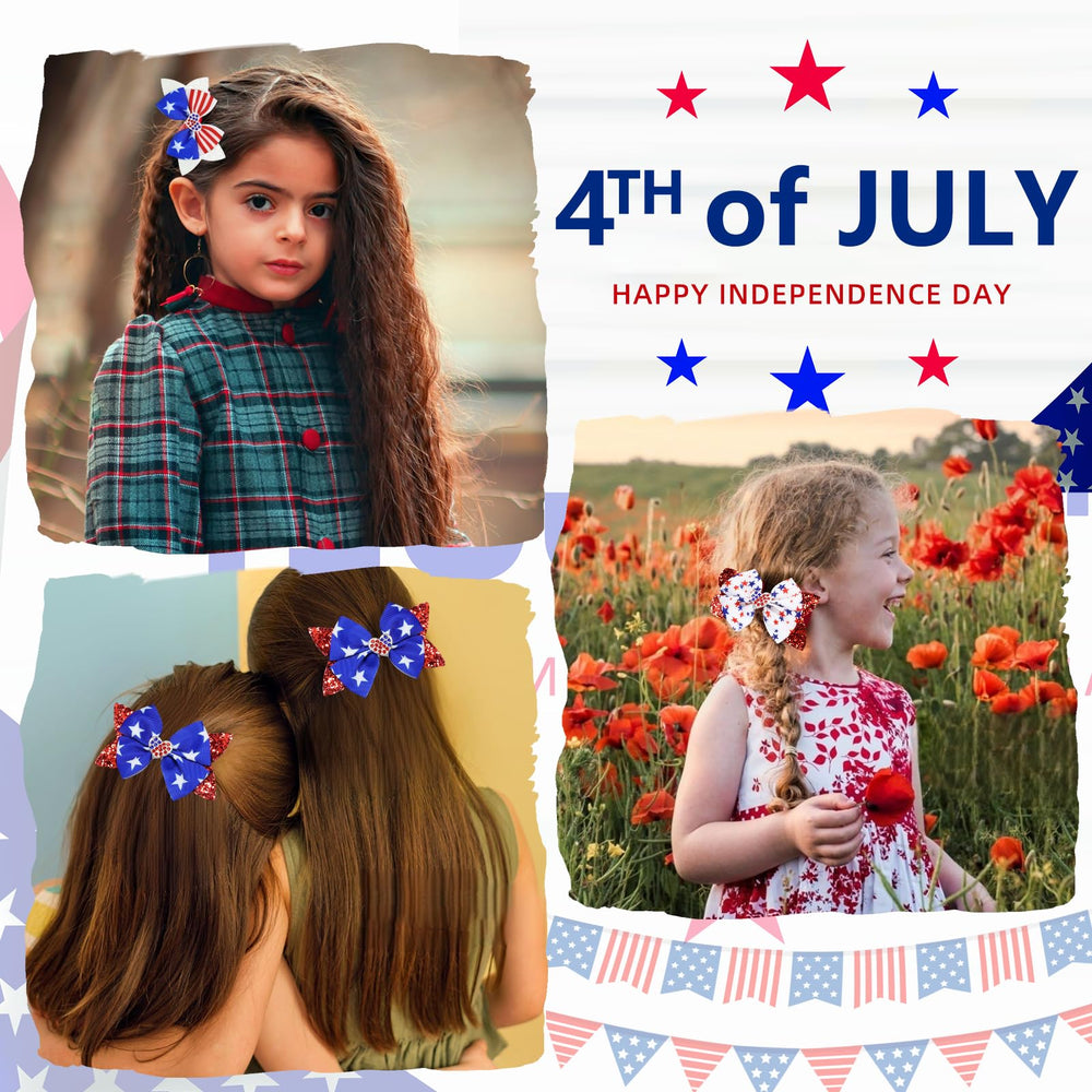 JOYRUBY bow placed in a ponytail demonstrating comfortable everyday wear benefit