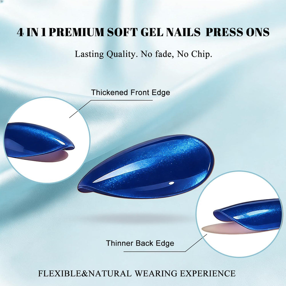 JOYVVEW side profile showing durable gel thickness and strong hold