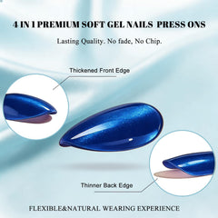 JOYVVEW side profile showing durable gel thickness and strong hold