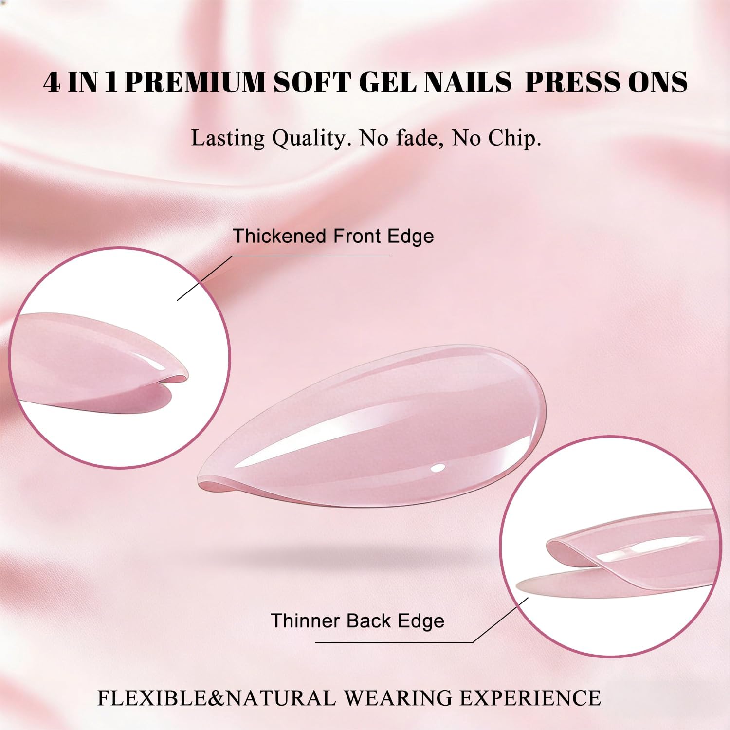 JOYVVEW nails arranged by size showing fit options and selection