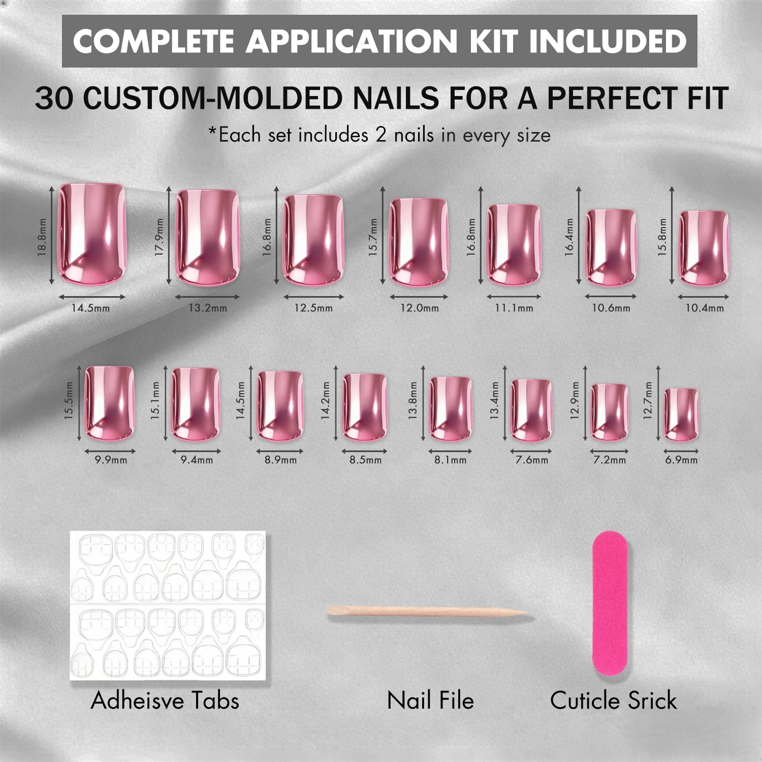 JOYVVEW side profile showing nail thickness and durable gel construction benefit