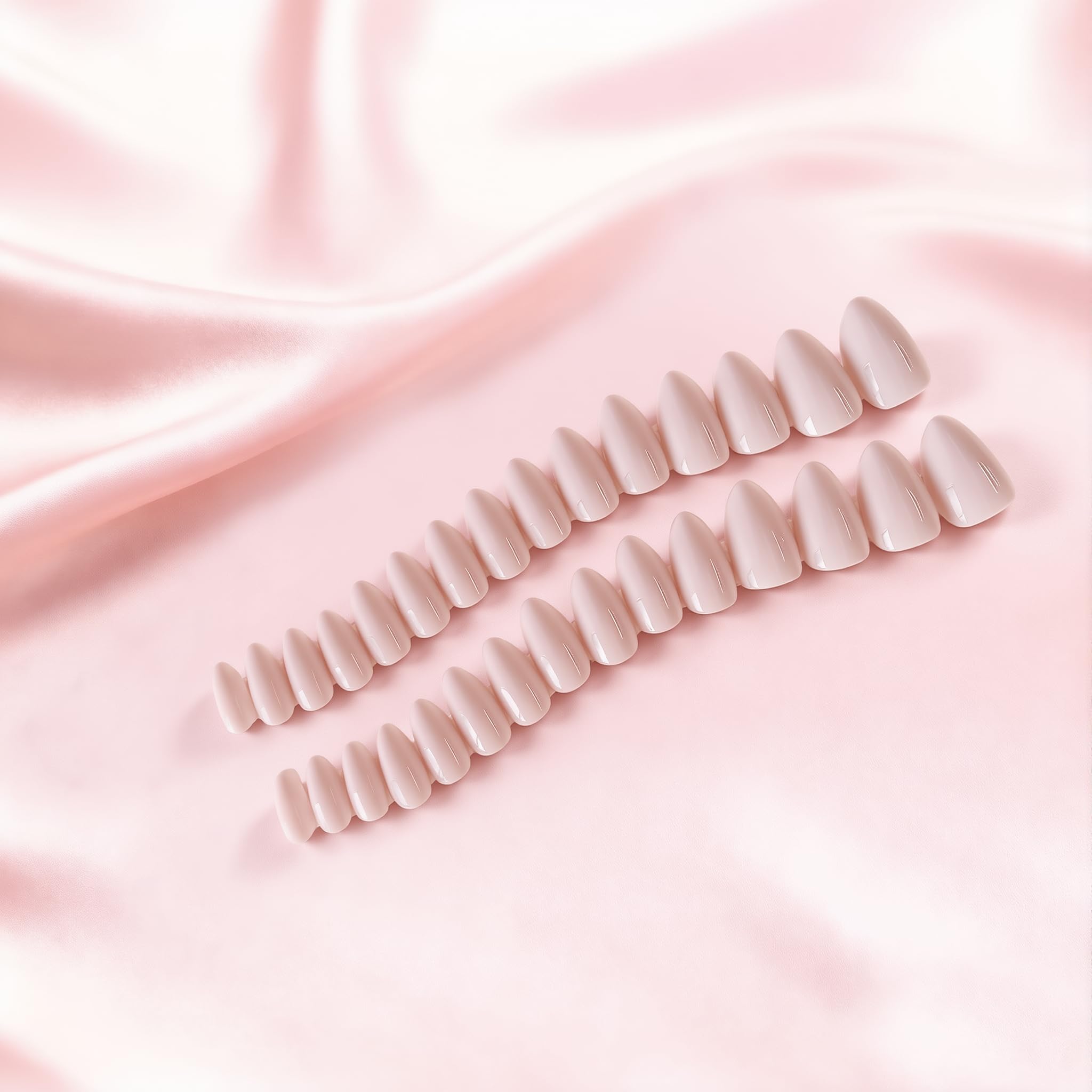 JOYVVEW mini file cuticle stick and prep pad displayed with nails