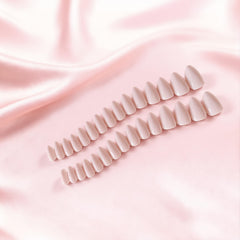JOYVVEW mini file cuticle stick and prep pad displayed with nails