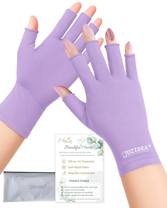 jozidea front packaging showing lavender gloves and neat presentation for easy identification