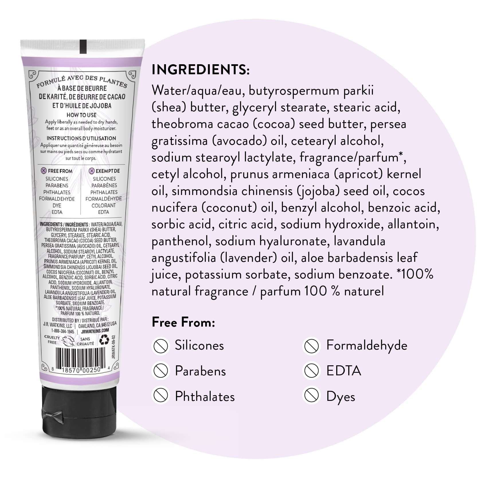 J.R. Watkins tube on bathroom counter, suggests daily self-care ritual.