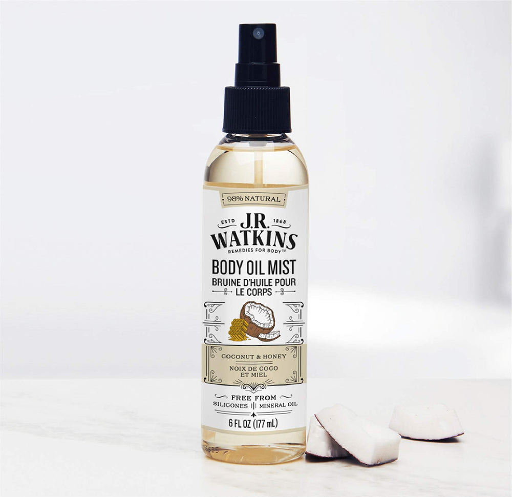 J.R. Watkins spray nozzle close-up for easy, even application benefit