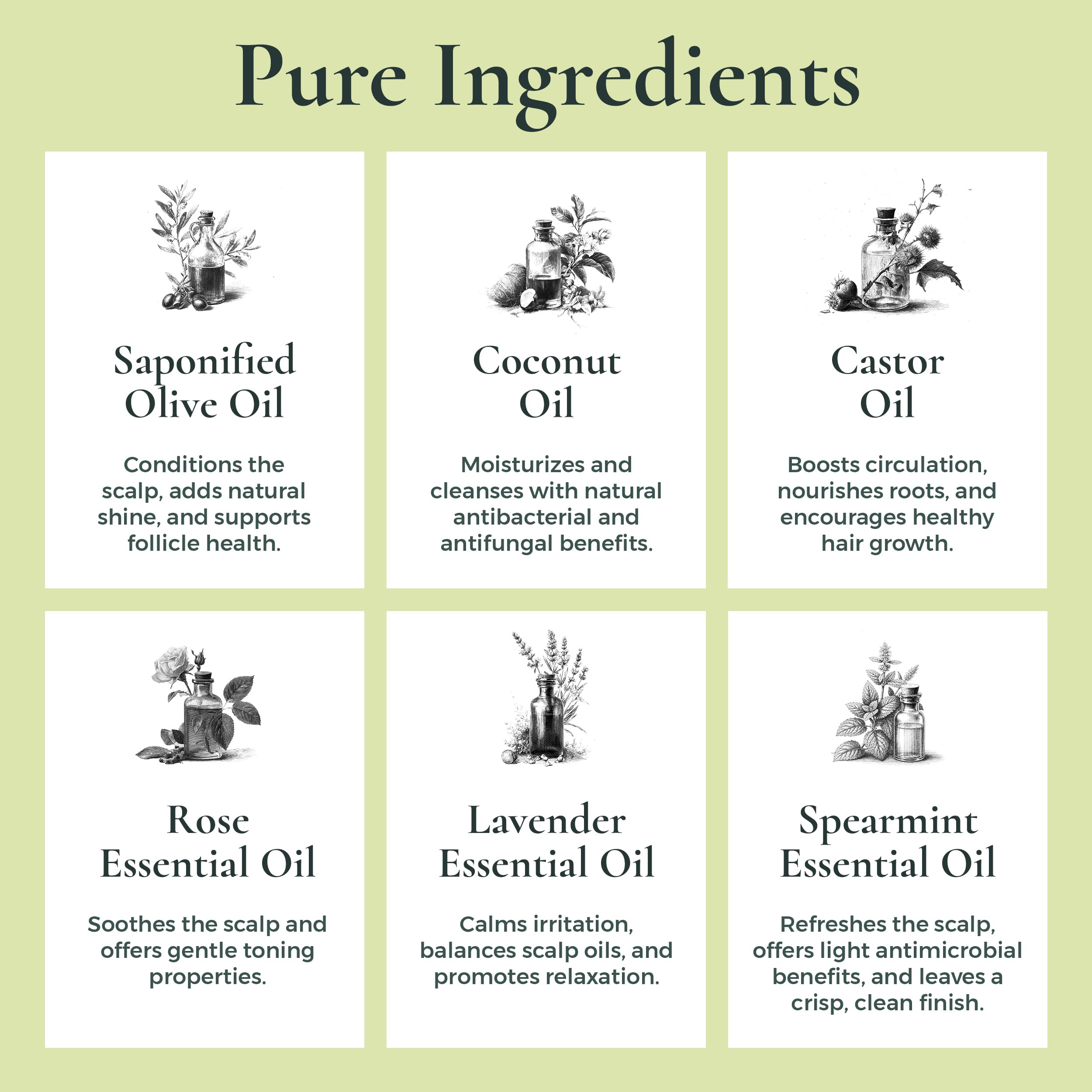 J·R·LIGGETT'S bar producing lather to show effective rinsing