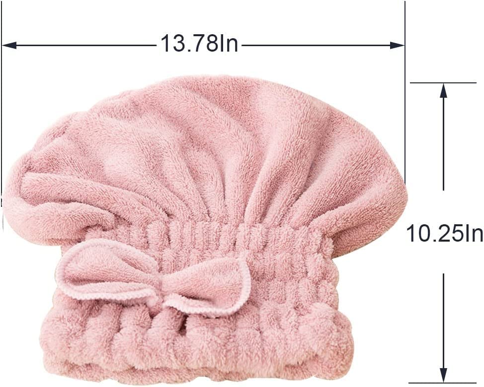 Jseng woman wearing hair turban in bathroom demonstrating secure comfortable hold