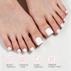 Jsiallye close-up gel finish revealing smooth texture for easy polish application