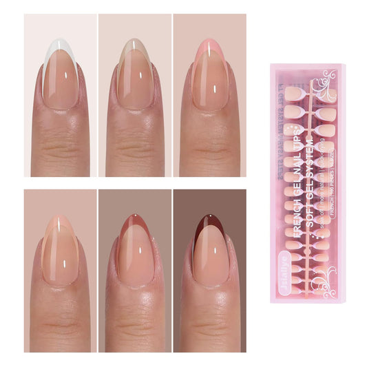 Jsiallye front packaging showing full 180-piece French set and color variety benefit