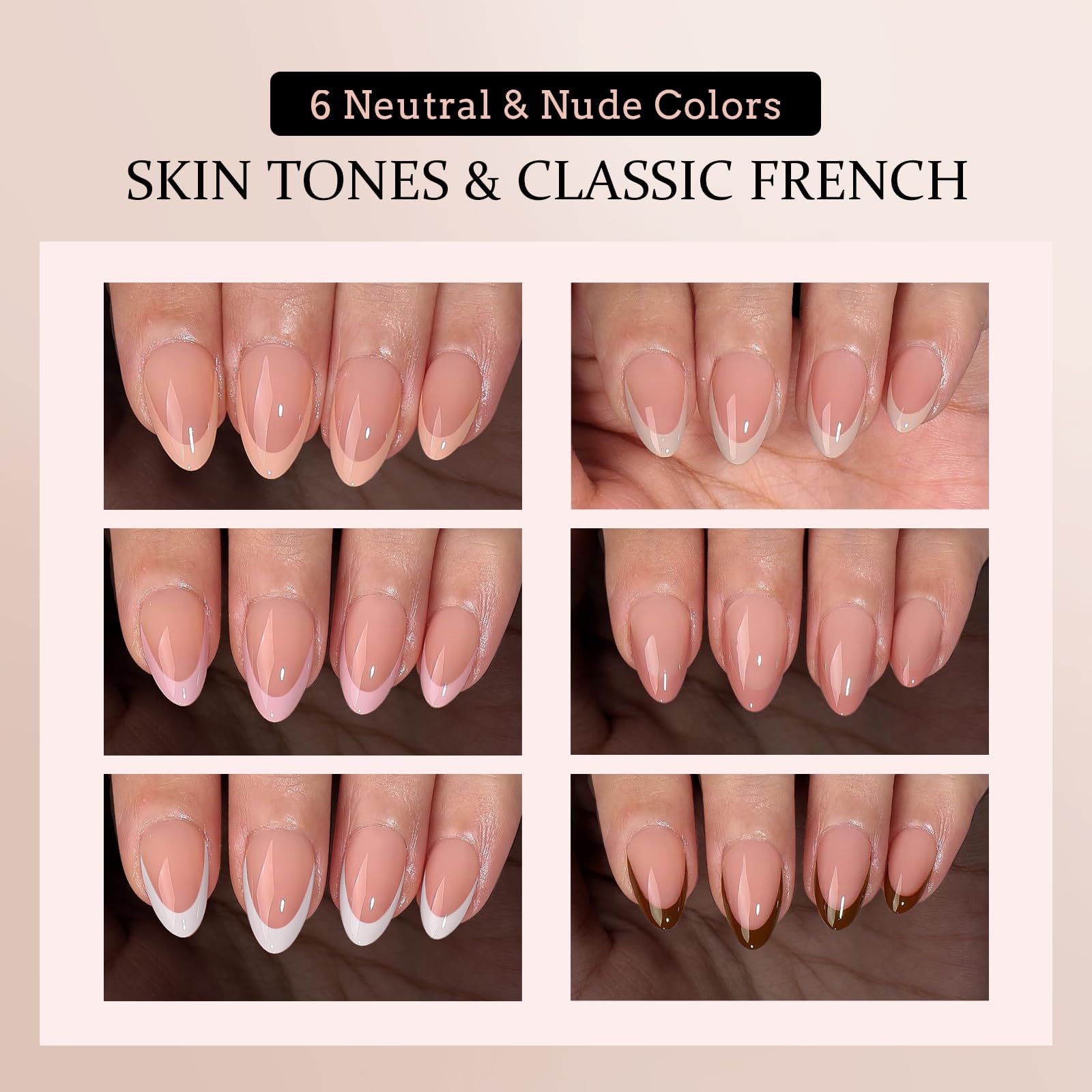 Jsiallye application shot of hand applying press-on nails for fast salon-style benefit