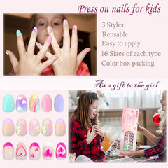 Jsiallye display of 16 nail tip sizes demonstrating proper fit and selection