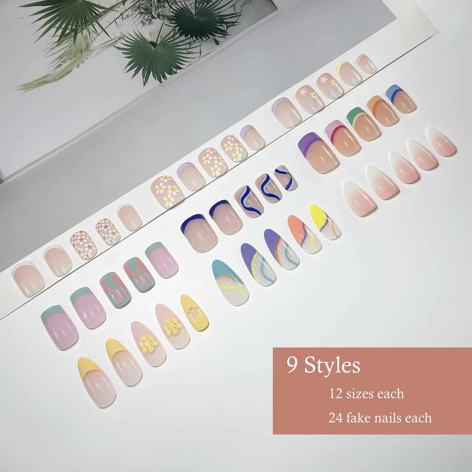 Jsiallye size chart and layout displaying 12 sizes for accurate fit