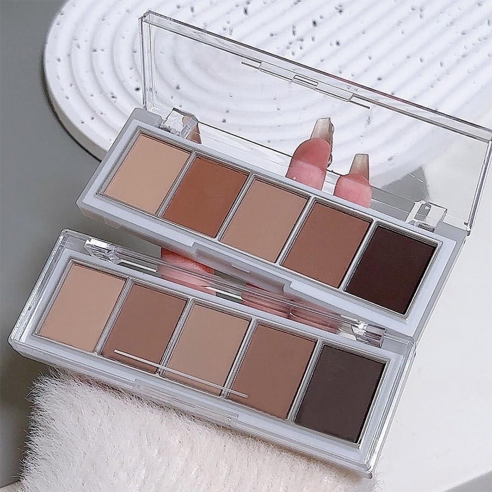 JUAAZIN styled on vanity with brushes showing practical everyday use and quick touch-up benefit
