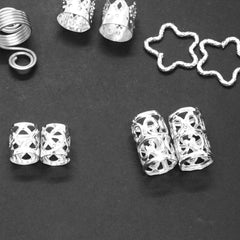 JUCCPUL size comparison beside a coin to show fit on different braid sizes