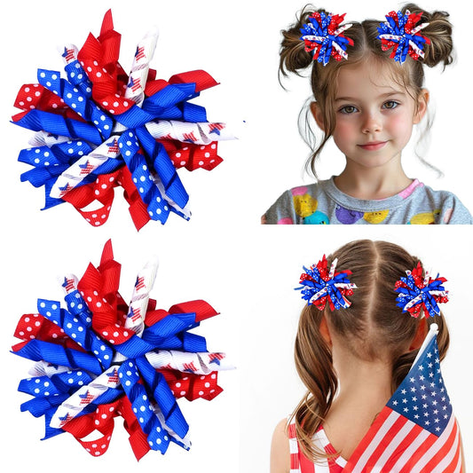 JUCCPUL front view of flag bow showing festive colors and clear design benefit