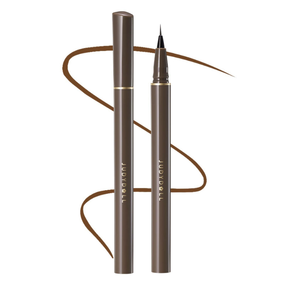 JUDYDOLL front packaging showing deep brown eyeliner and benefits