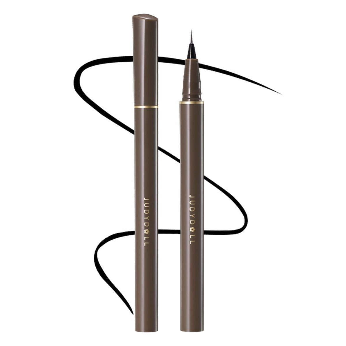 JUDYDOLL front packaging showing sleek pen and bold black finish for precise application