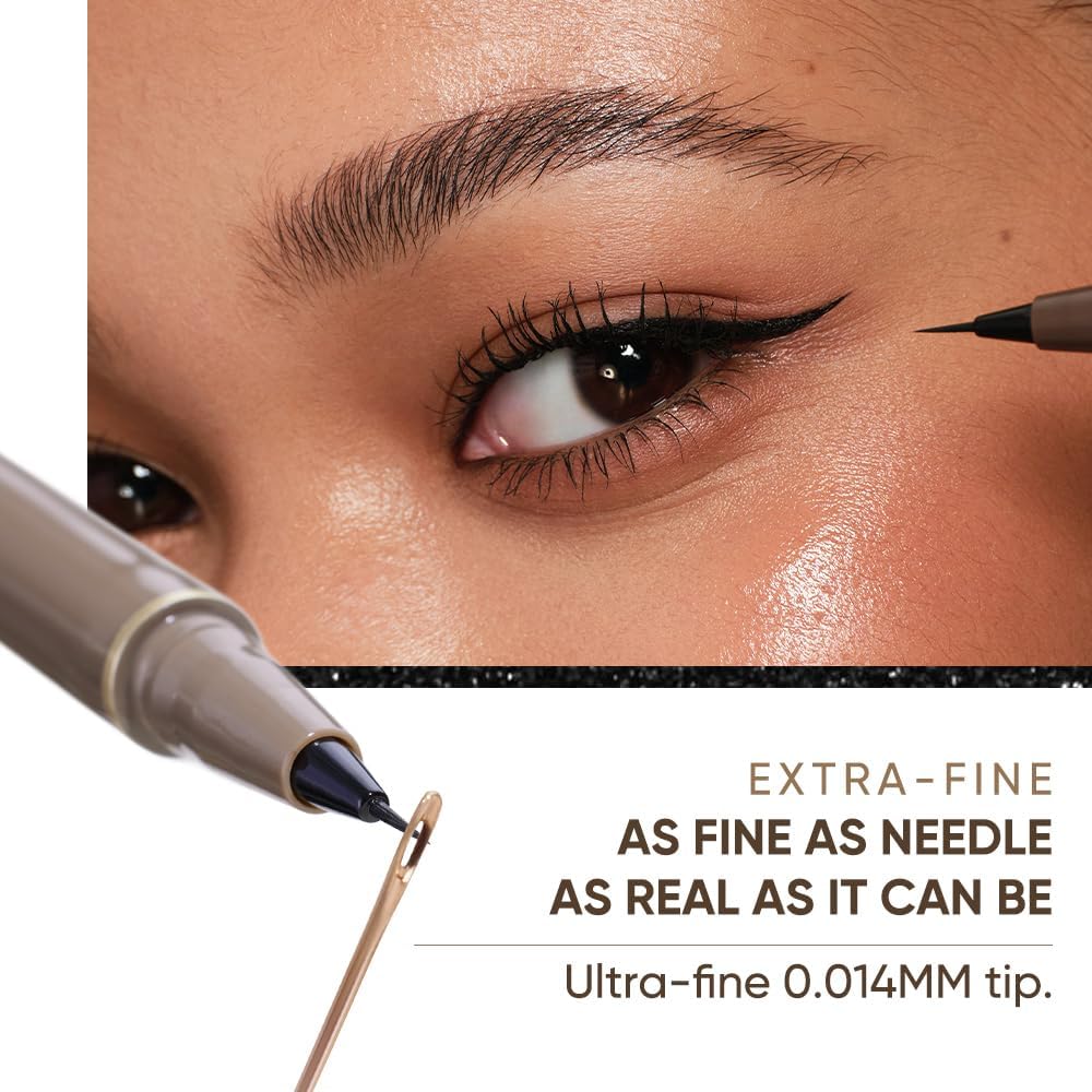 JUDYDOLL applicator drawing inner-corner line for crisp close-to-lash definition