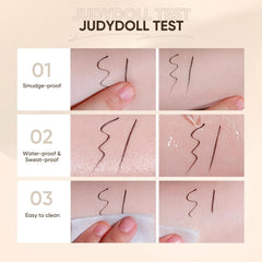 JUDYDOLL eyeliner in a makeup bag for everyday carry convenience