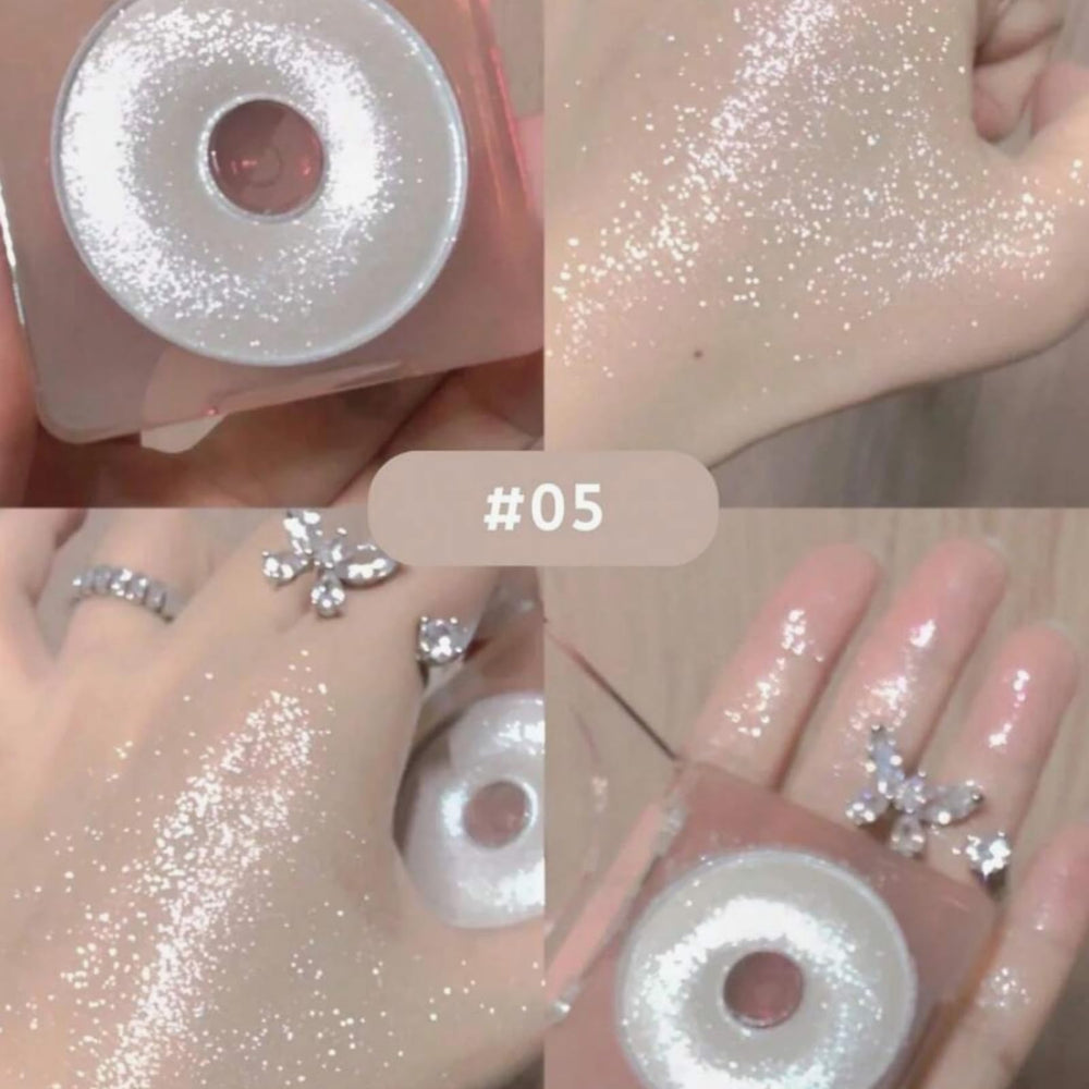 JUDYDOLL swatch on arm demonstrating luminous effect and buildable coverage