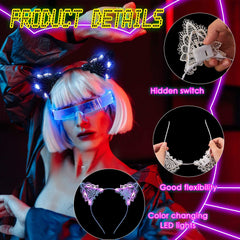 Juexica headband worn at a party highlighting playful costume appeal
