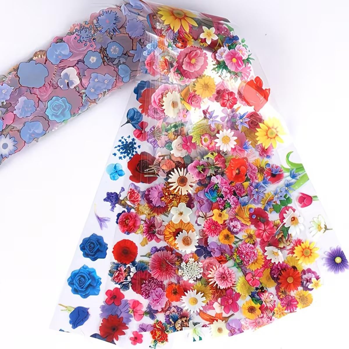 juggssa sheet mixing floral and starry motifs to showcase design combinations and creativity