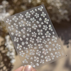 juggssa decals on acrylic gel nails illustrating strong adhesion and glossy finish