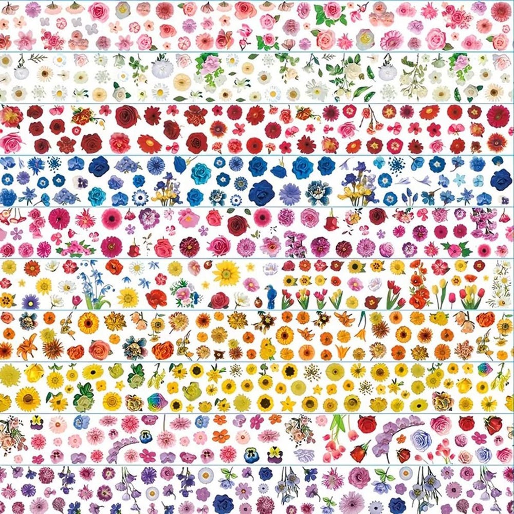 juggssa laid-out pack contents displaying ten different foil sheets for variety and value