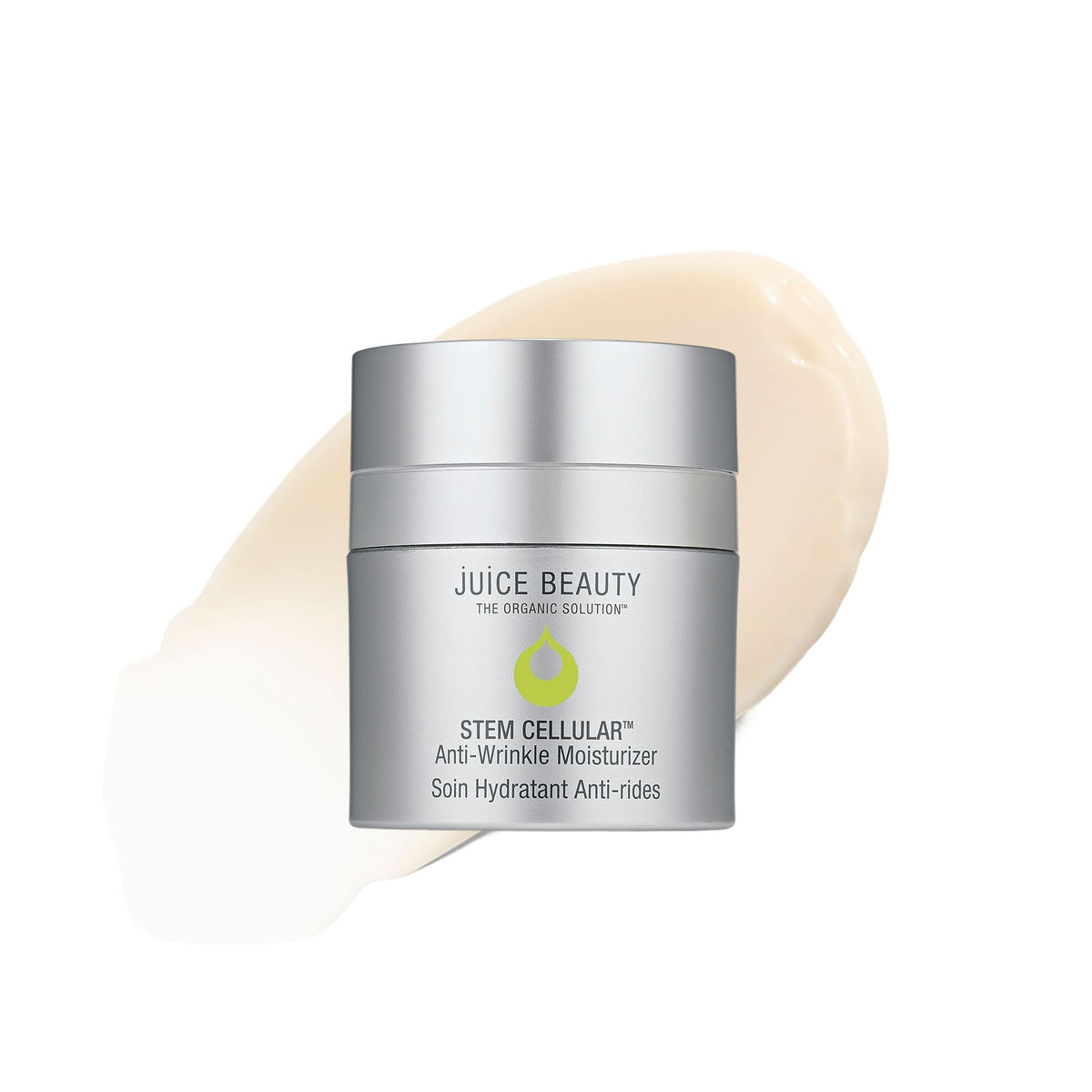 Juice Beauty front packaging showing product benefits and elegant bottle