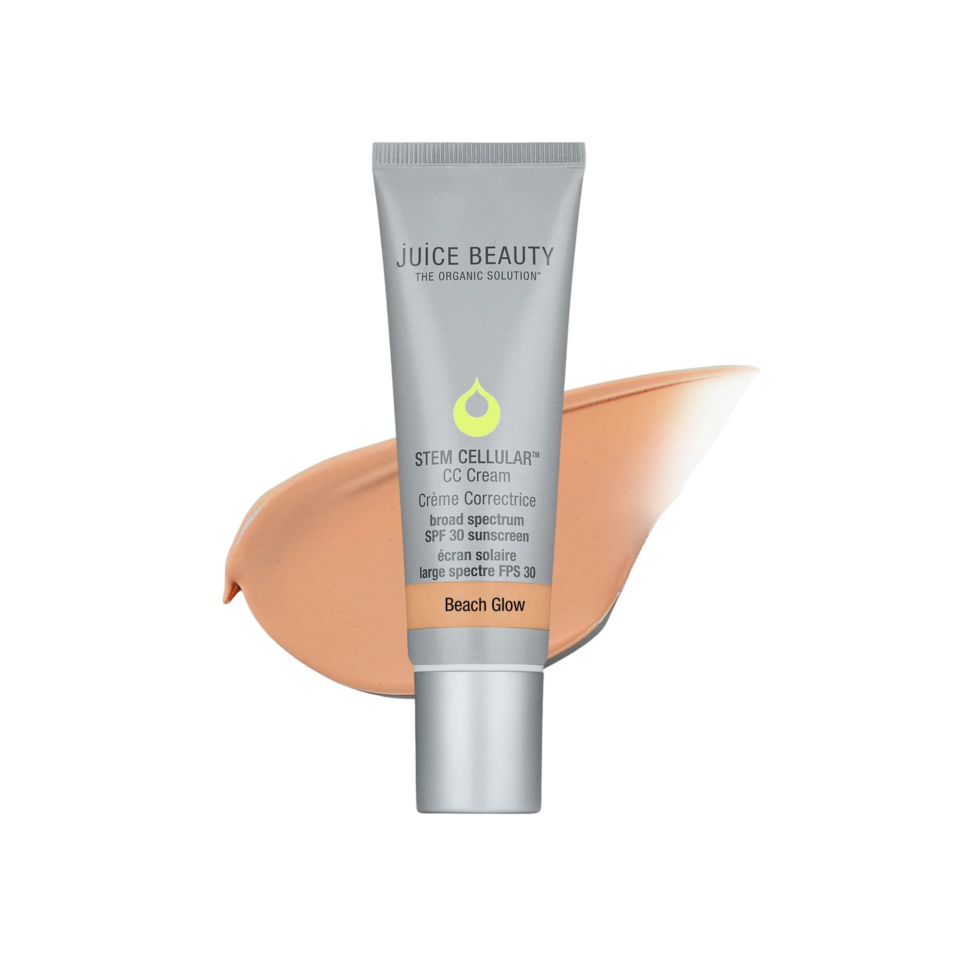 Juice Beauty front bottle showing Beach Glow tinted moisturizer benefits