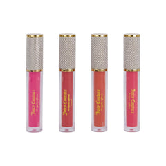 Juicy Couture gloss worn on lips of model demonstrating glossy effect