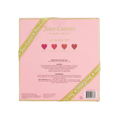 Juicy Couture texture swipe of berry gloss showing shine and hydration