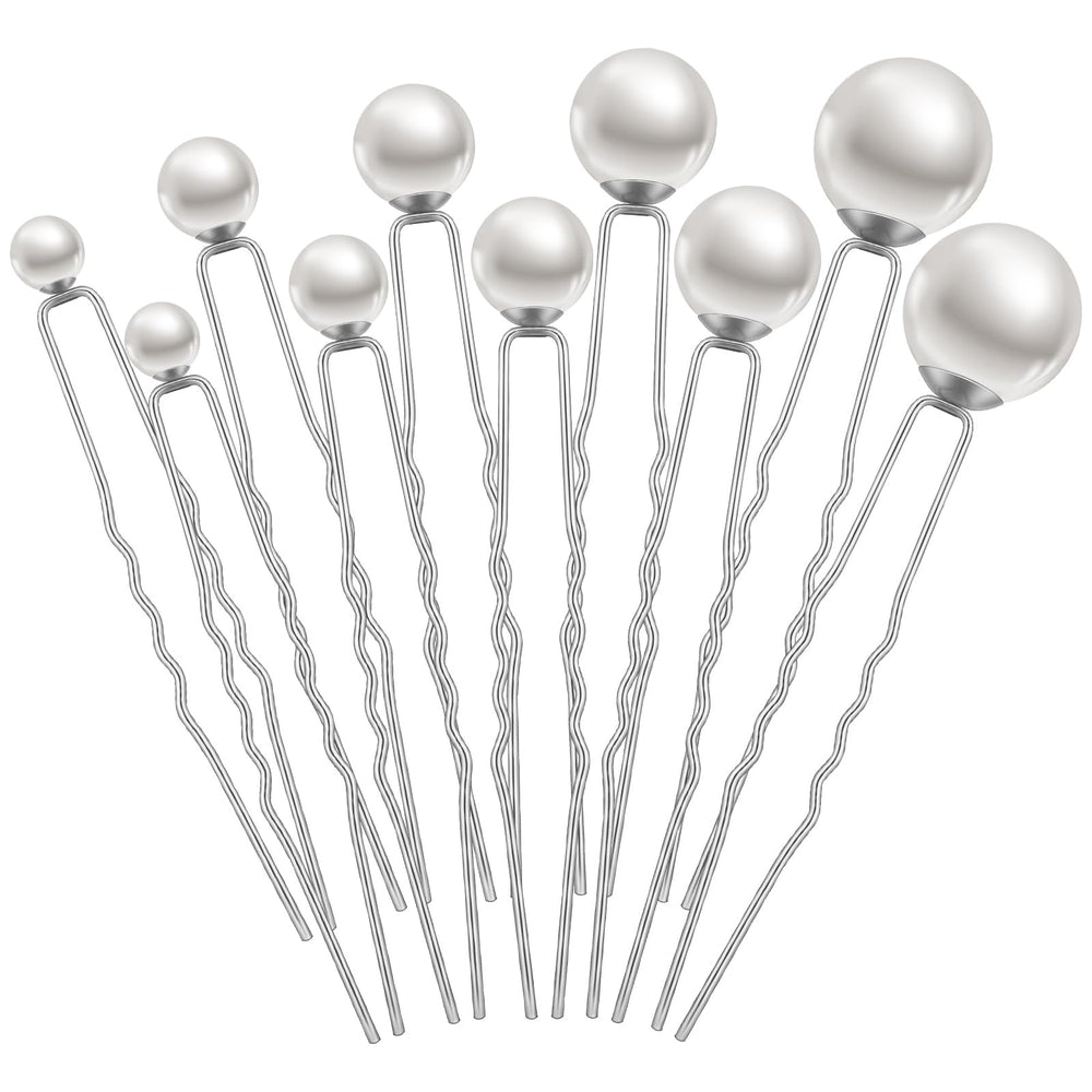 juinte front packaging showing 48 pearl hair pins and organized presentation