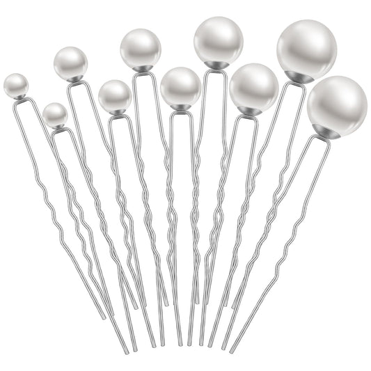 juinte front packaging showing 48 pearl hair pins and organized presentation