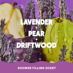 Hand lathering JUKEBOX soap showing rich creamy lather benefit