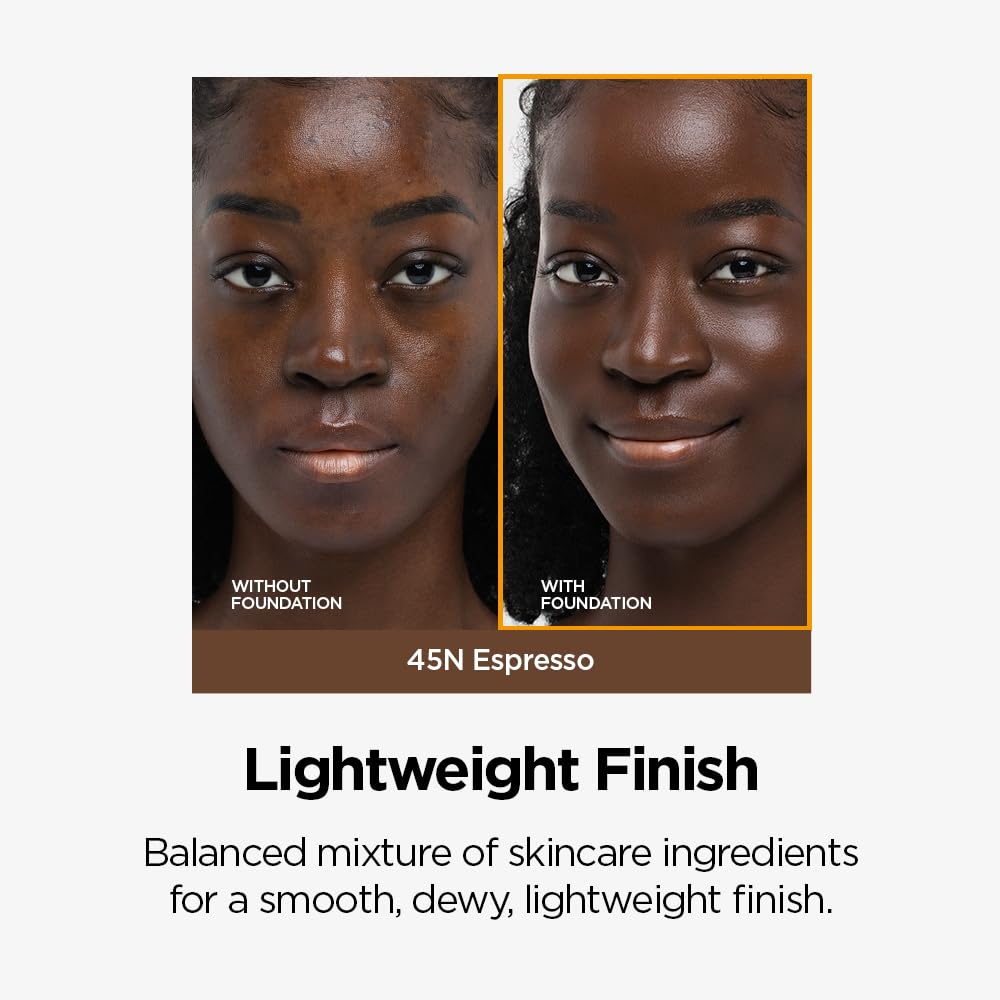 JUNG SAEM MOOL texture swipe showing smooth blendability benefit