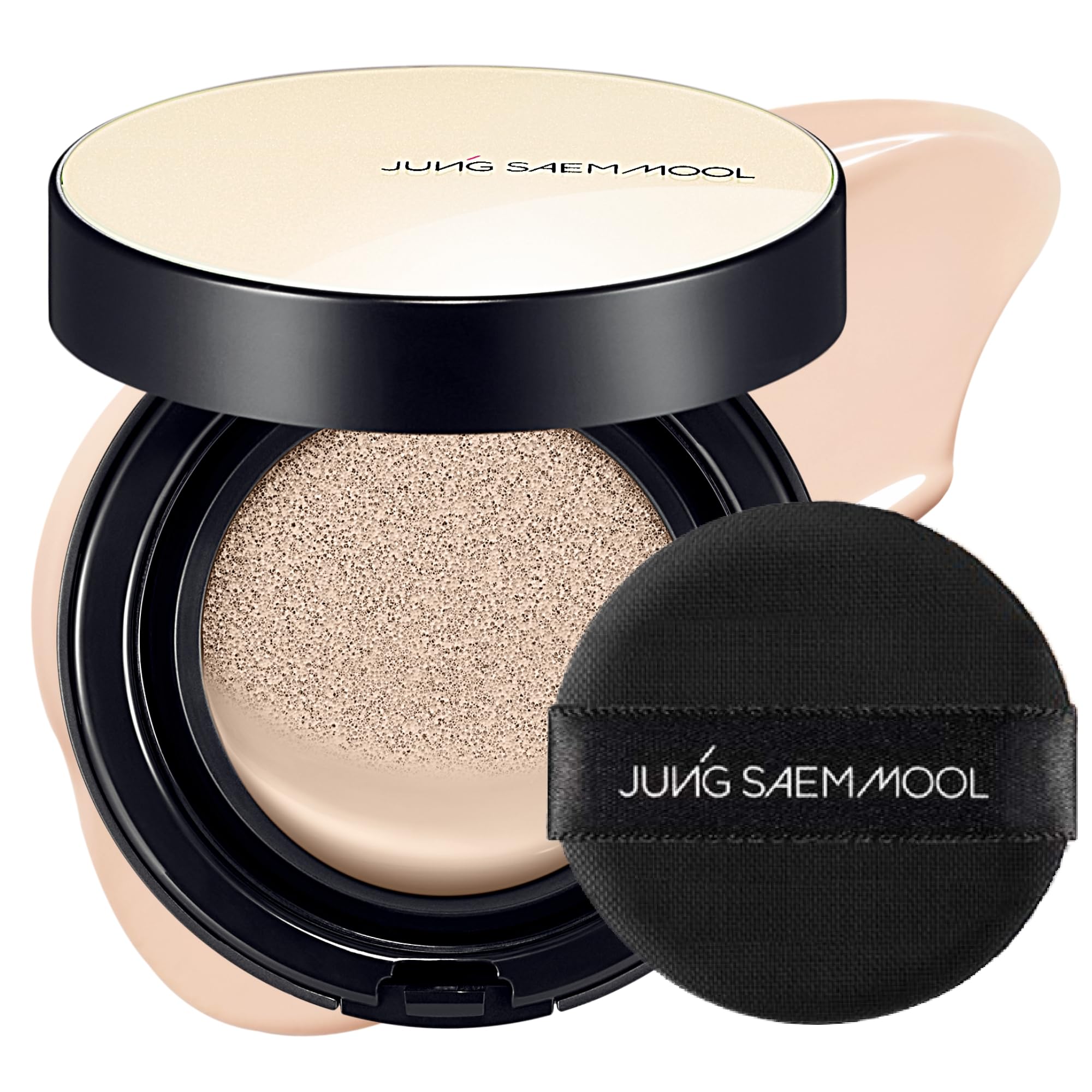 JUNG SAEM MOOL front compact showing sleek packaging and brand benefit