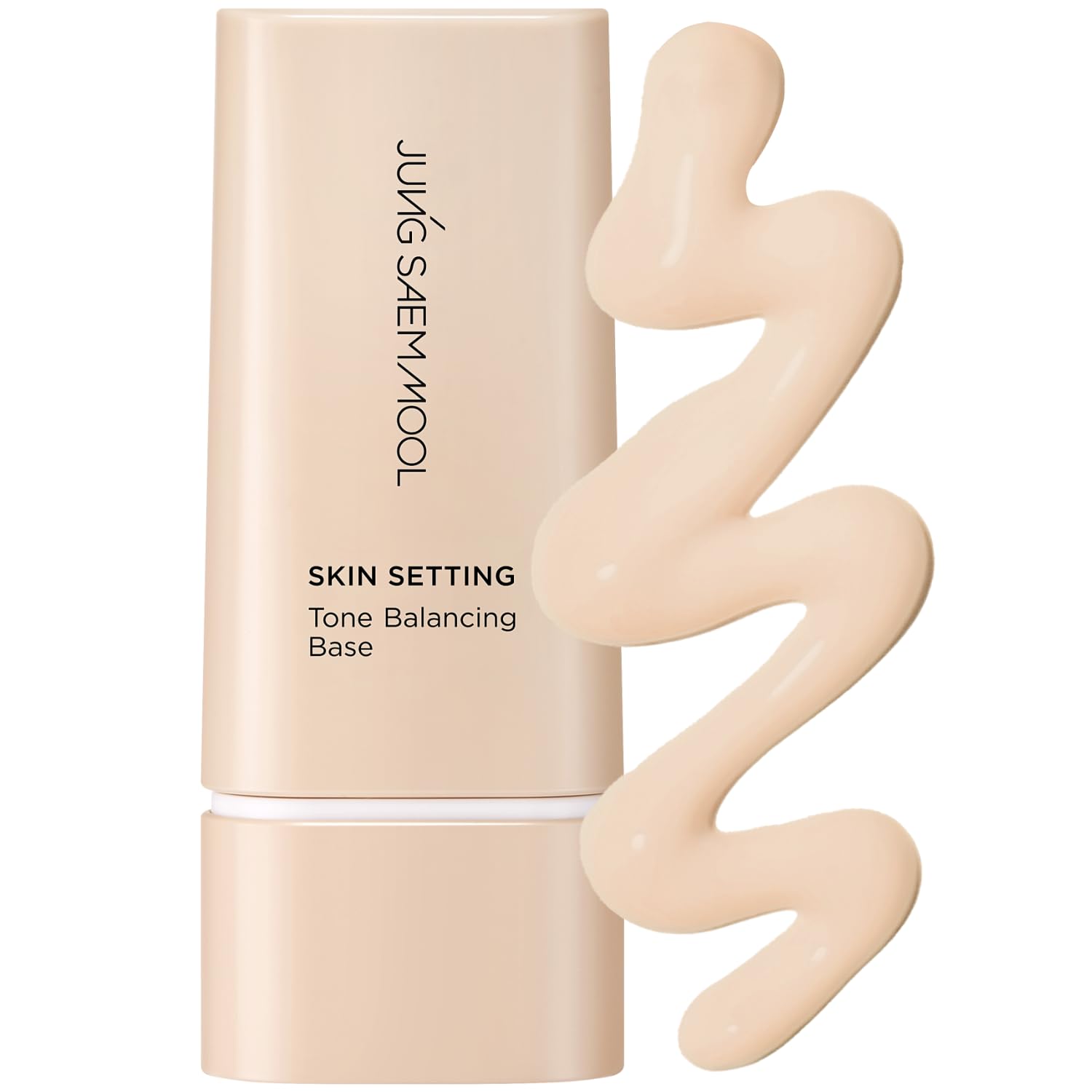 JUNG SAEM MOOL front packaging shows sleek tube and product name, conveying premium quality