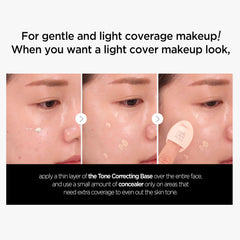 JUNG SAEM MOOL before-and-after on skin demonstrating neutralized redness