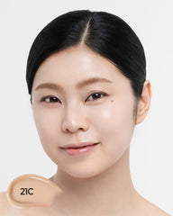 JUNG SAEM MOOL 40ml bottle beside common objects showing compact size benefit