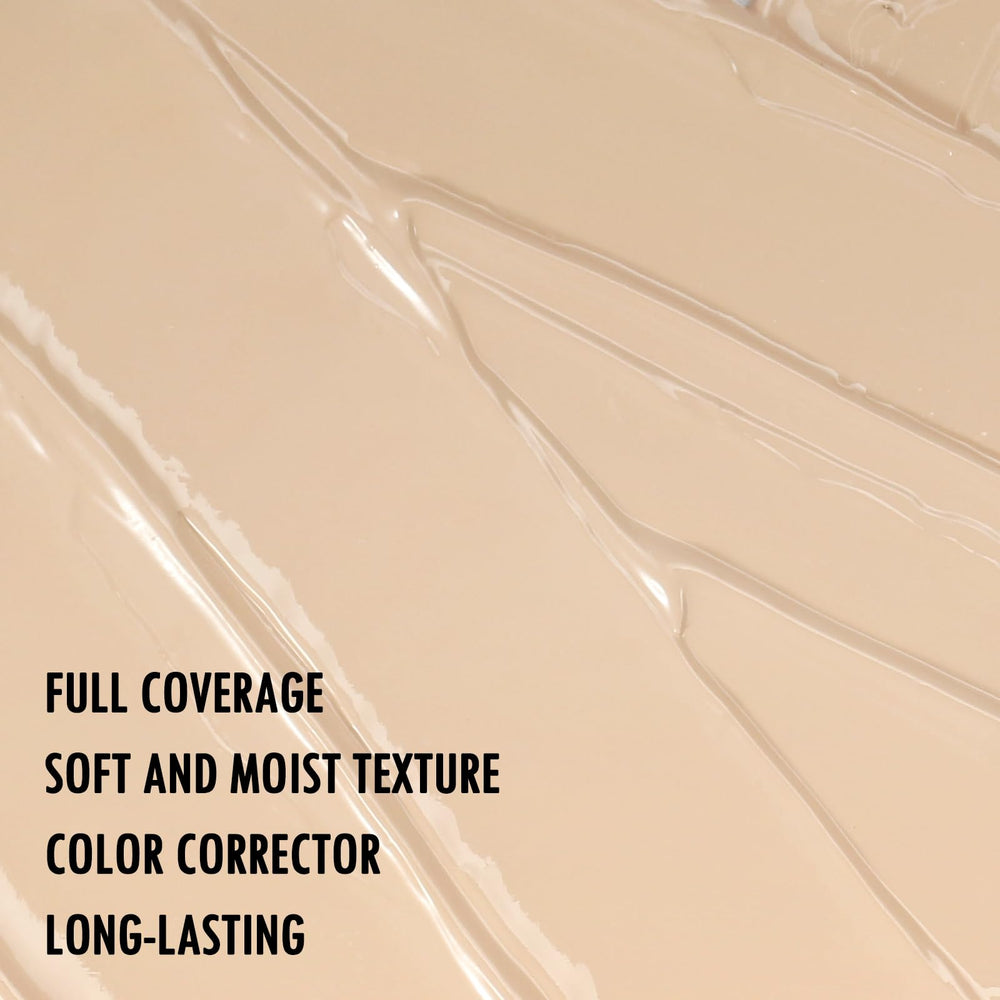Junhe concealer swatches on arm showing 02 Light Nude coverage